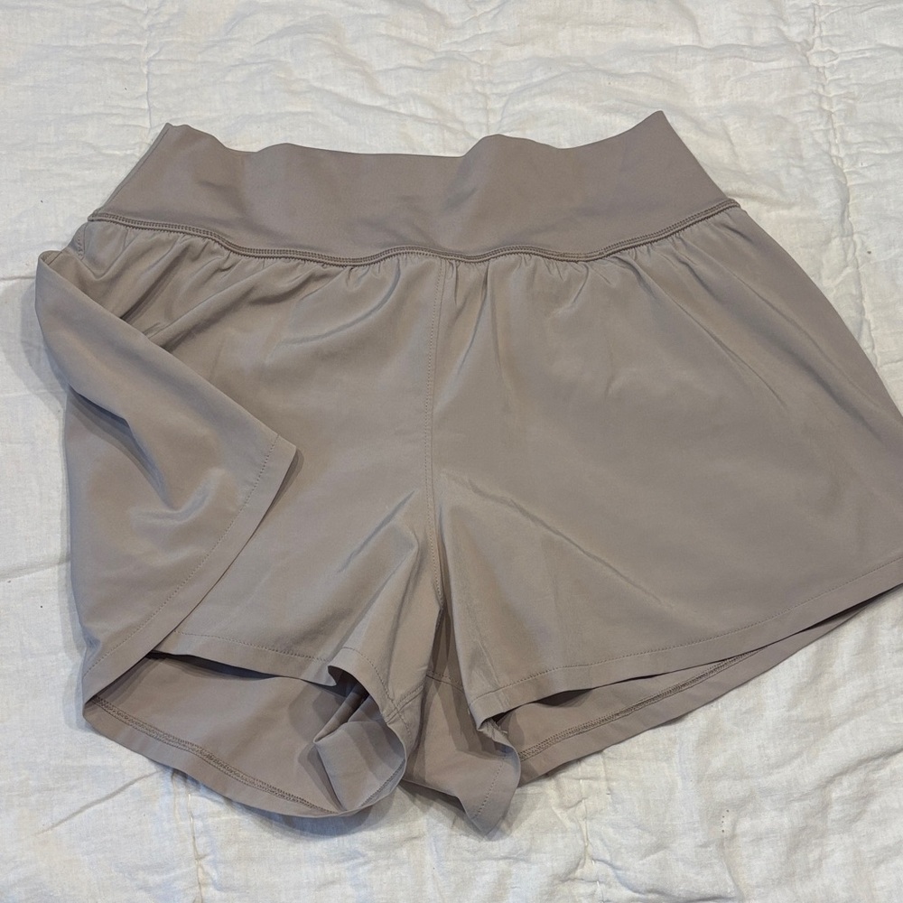 A&F YPB lined 3" running shorts
